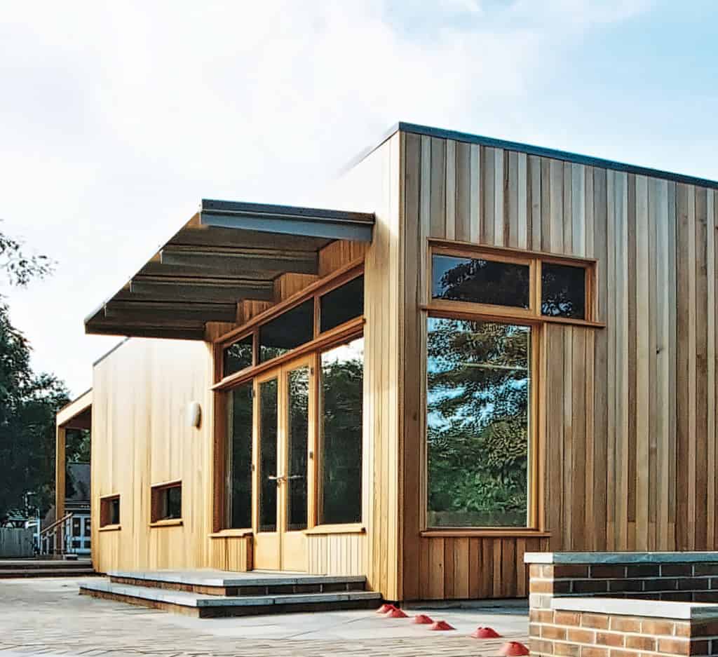 Early years open plan classroom exterior