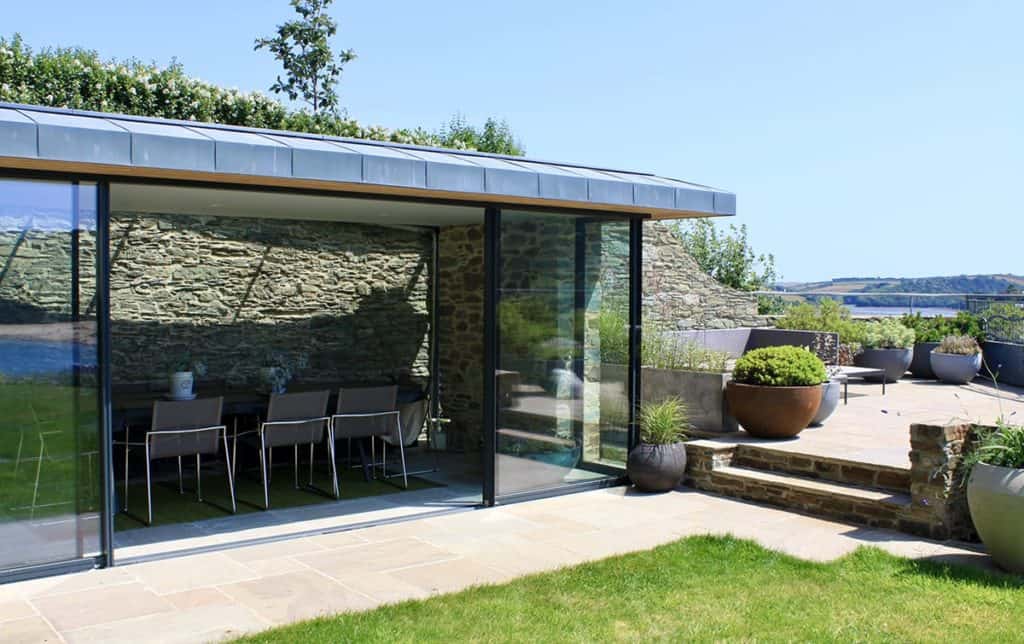 Contemporary Summerhouse overlooking the estuary at Salcombe