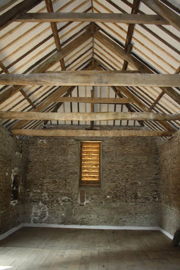 Barn Interior Vaulted Traditional Devon Barn Restoration Pound Farm
