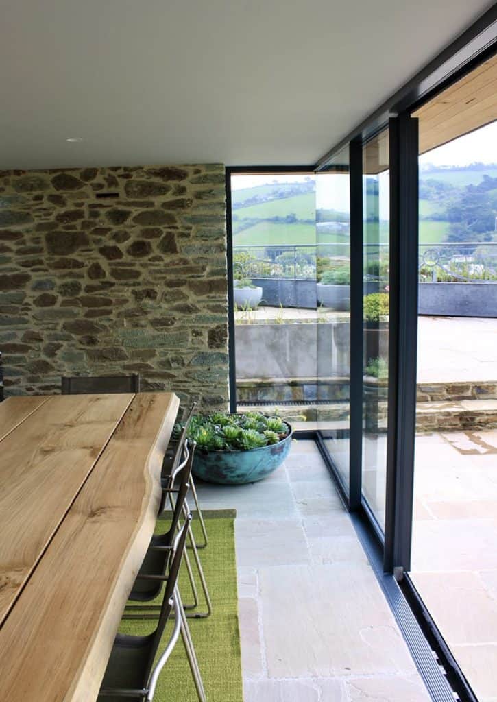 Minimalist Interior Summerhouse The Grange Salcombe