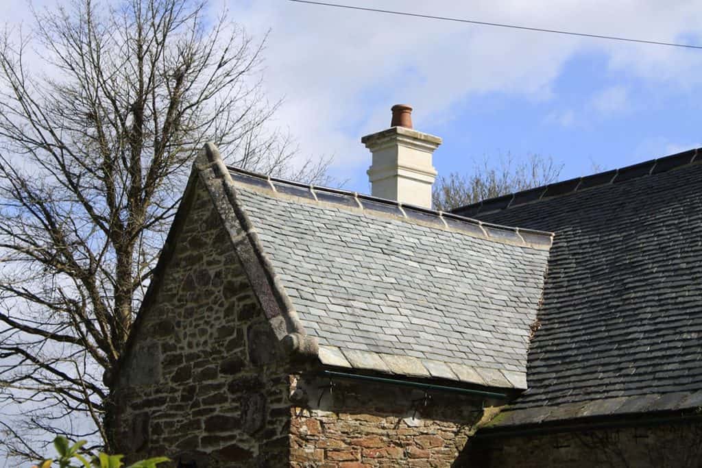 Scantle Slate roof renovation