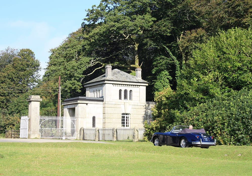 North & South Lodges Maristow Jaguar