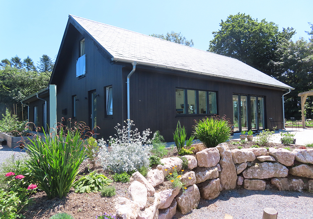 Passivhaus,Low-energy home,Tamar Valley landscape,Dark skies